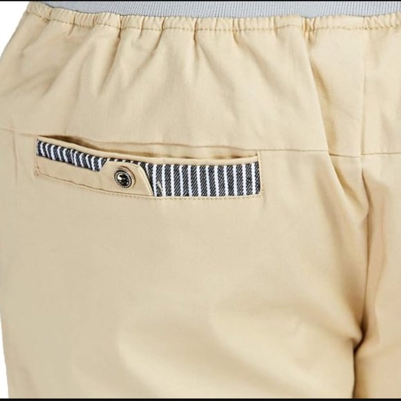 Tansozer Coral Pink Shorts Casual Classic Fit Drawstring Hybrid Shorts Medium - Picture 15 of 15